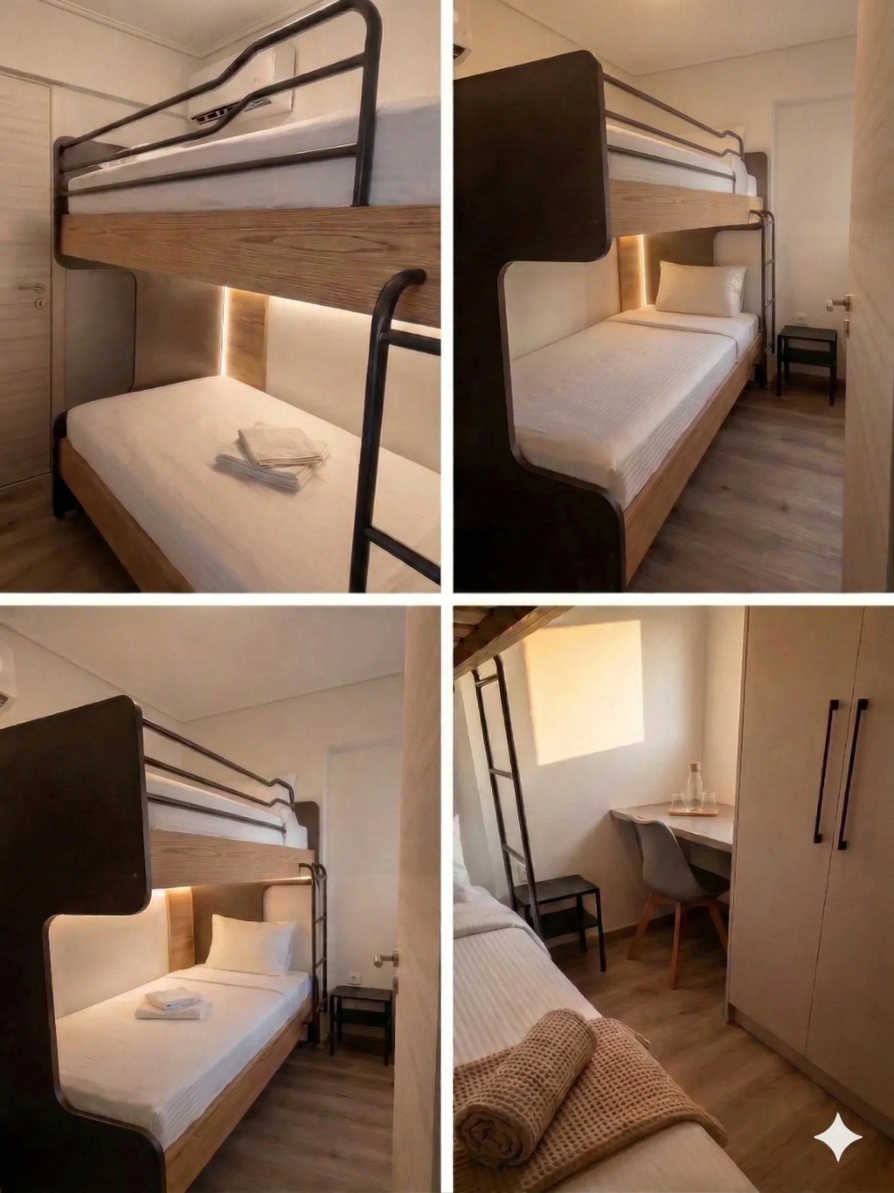 Bunk room details