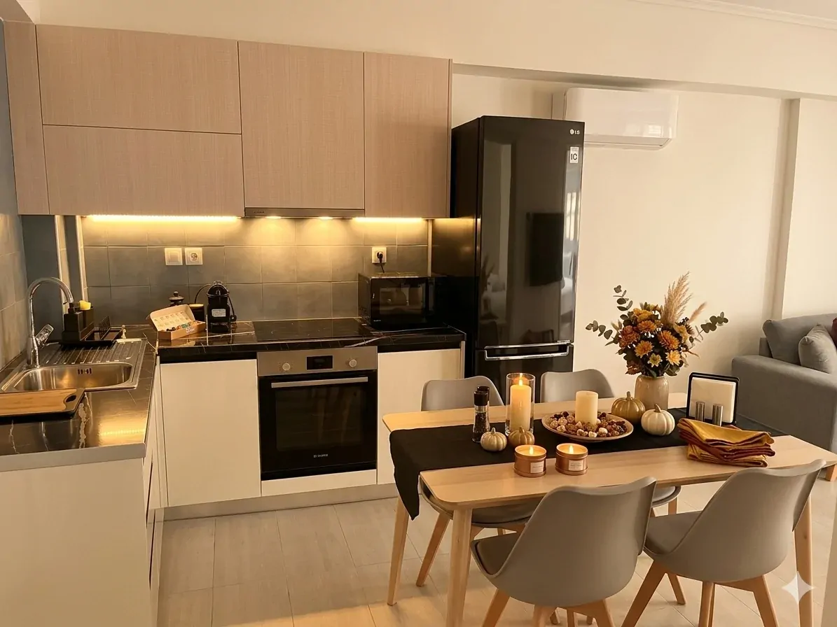 Kitchen with bosch appliances