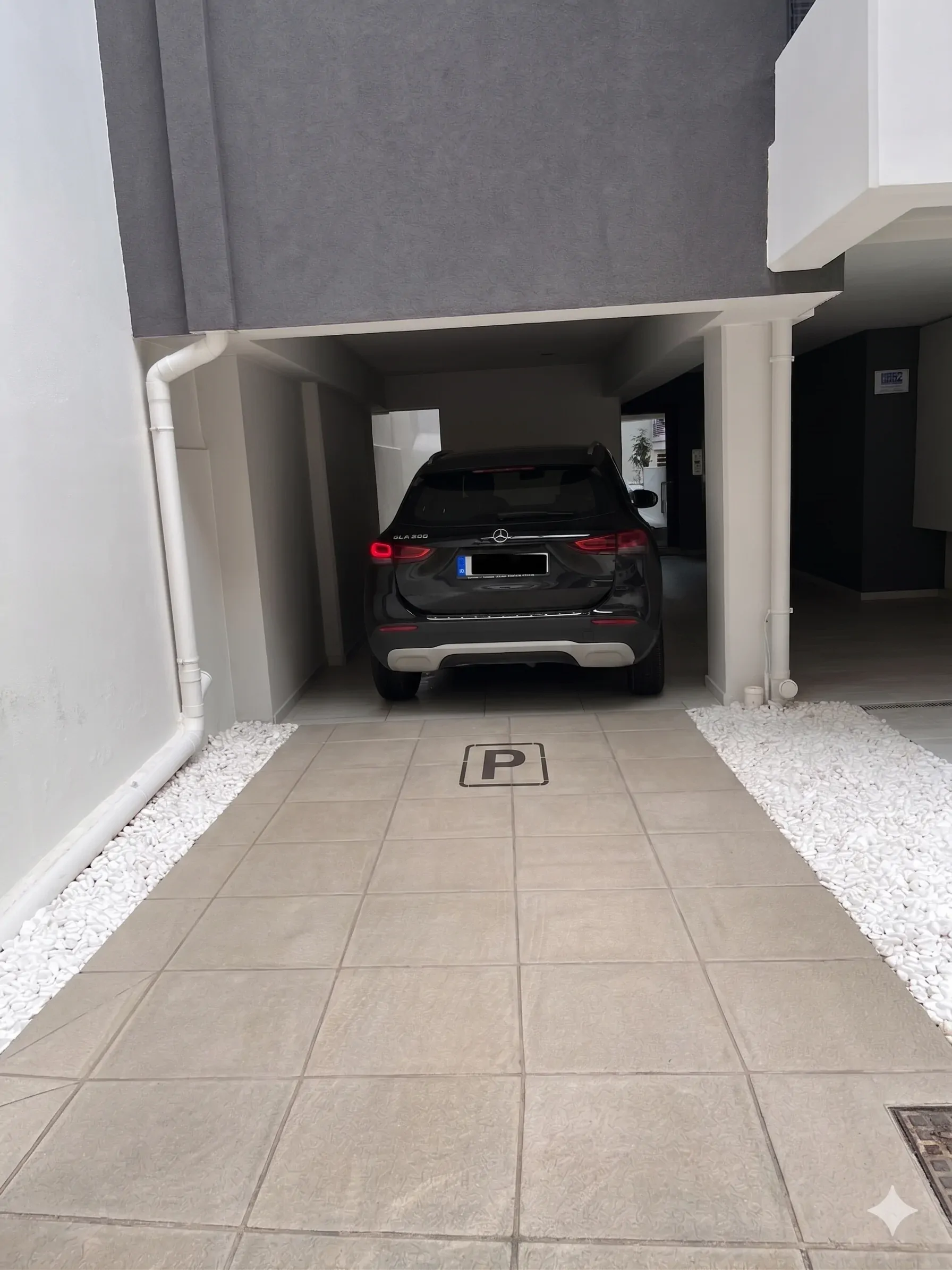 Private carport — 2 spaces